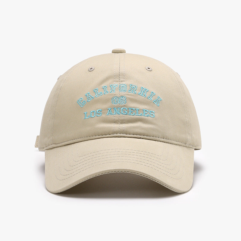 Casual Letter Embroidery Men And Women Baseball Cap