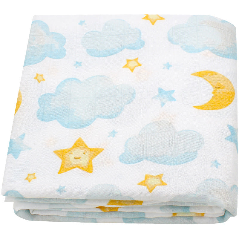 Summer Baby Blanket Bamboo Cotton Gauze Bath Towel