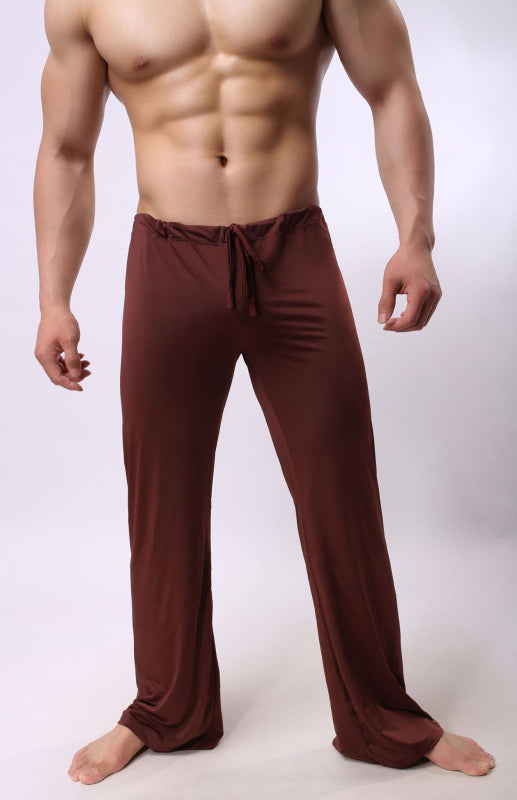 Men's casual pants breathable cool home pants pants