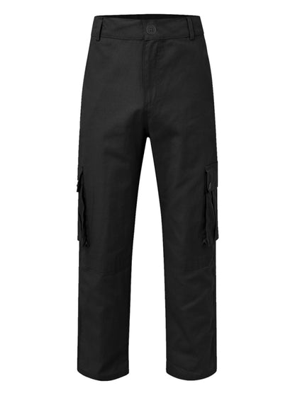 Men's multi-pocket loose casual straight cargo pants