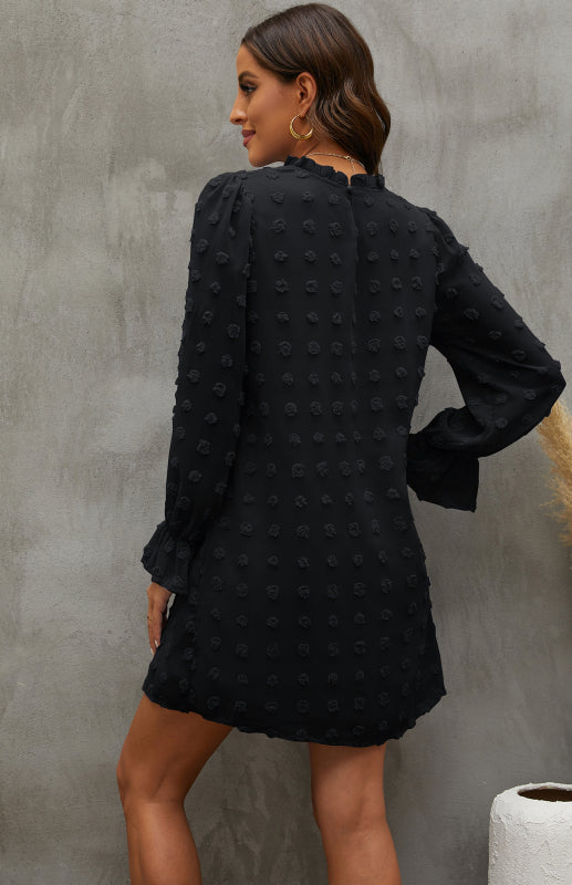 Women’s Textured Woven Shift Dress