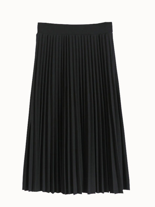 Women's A-Line Skirt Mid Length Skirt