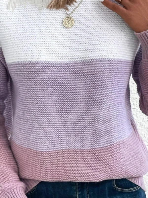 Women's Loose crew neck sweater