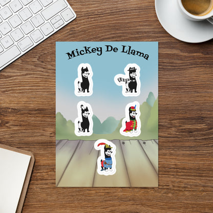 Mickey de Llama - Sticker sheet