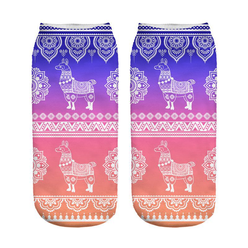 Unisex One-Size Llama LMB Socks