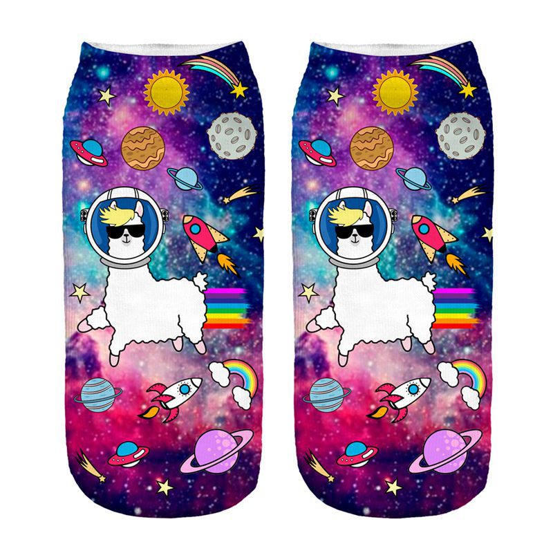 Unisex One-Size Llama LMB Socks