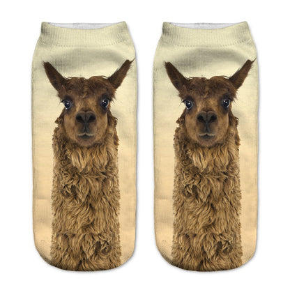 Unisex One-Size Llama LMB Socks