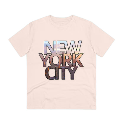 Organic Creator T-shirt - New York City Peach