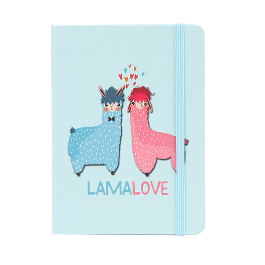 Girl's  Creative Llama cartoon notebook