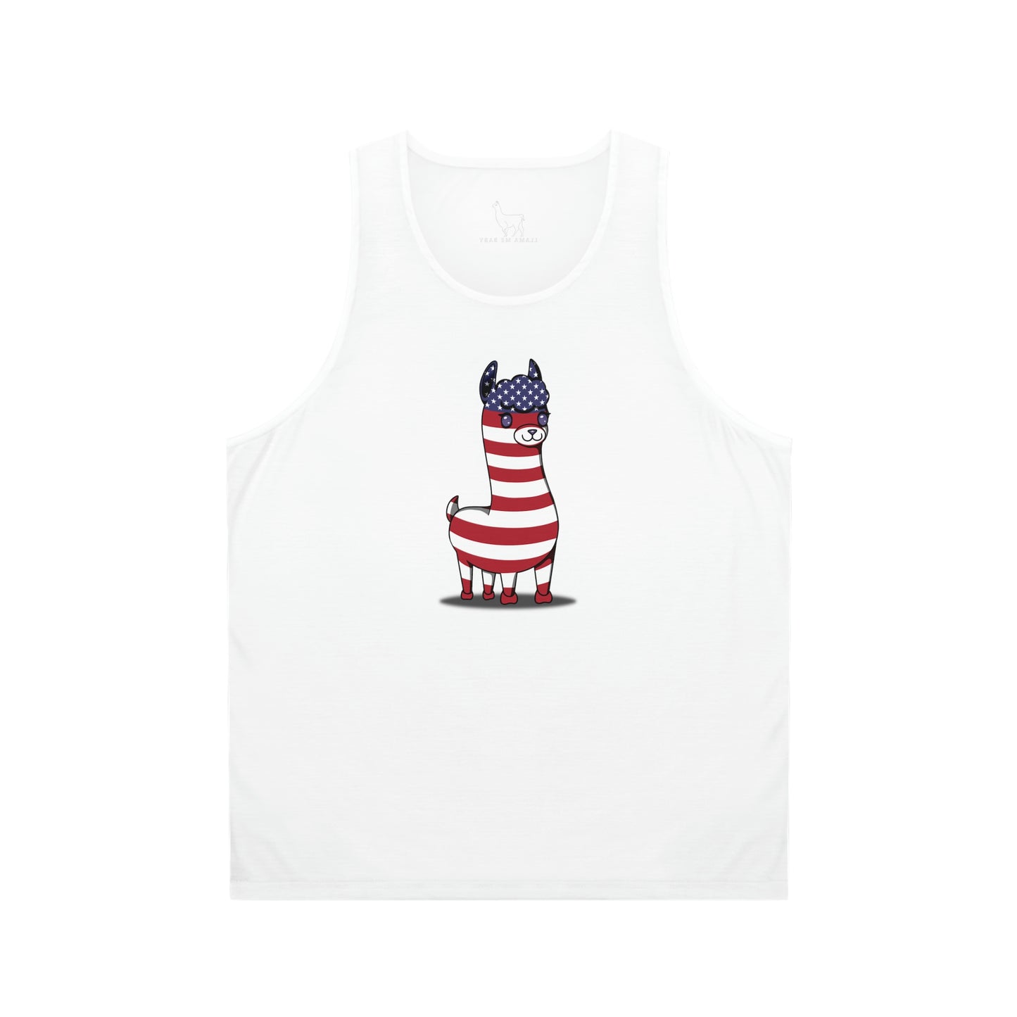 Women's LMB USA Log Tank Top - United... Cause Llamas Are Fancy