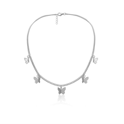 Women's Butterfly charm necklace