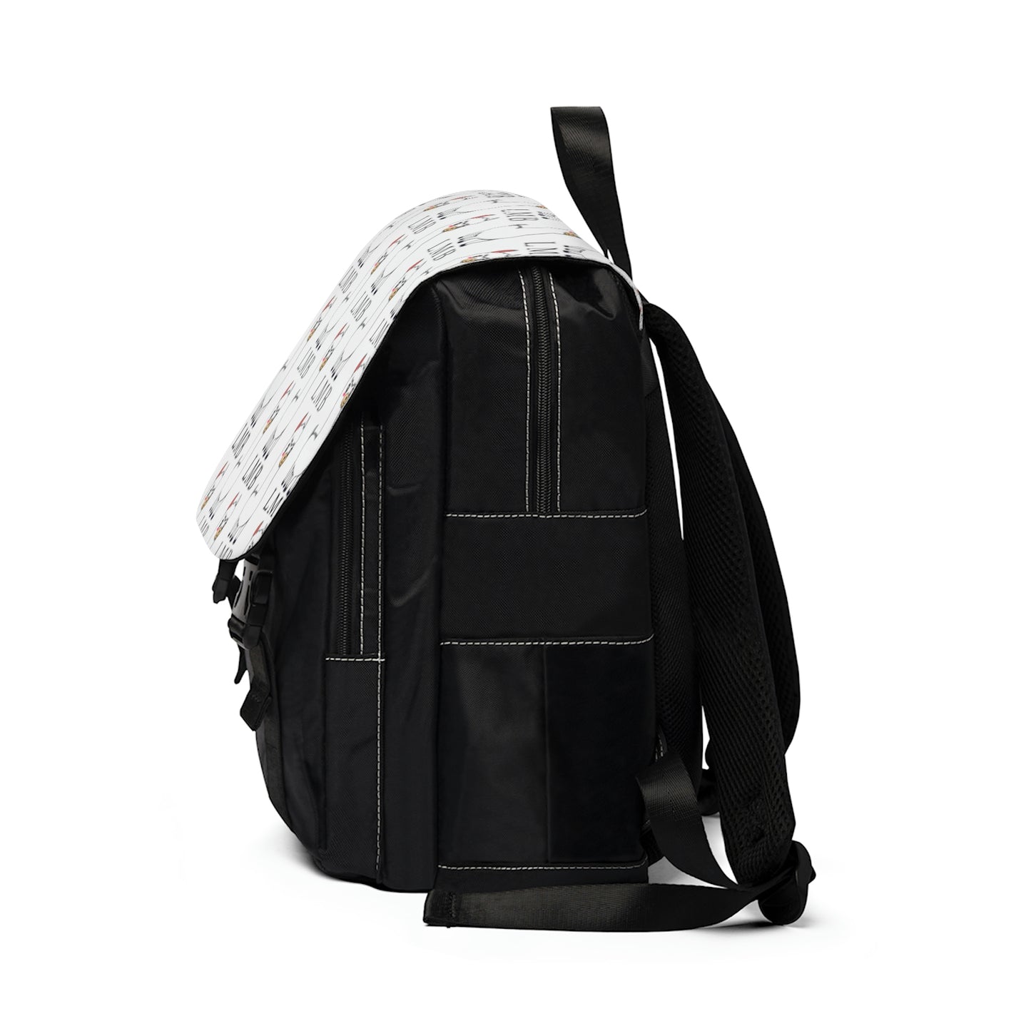 LMB Logo Casual Shoulder Backpack