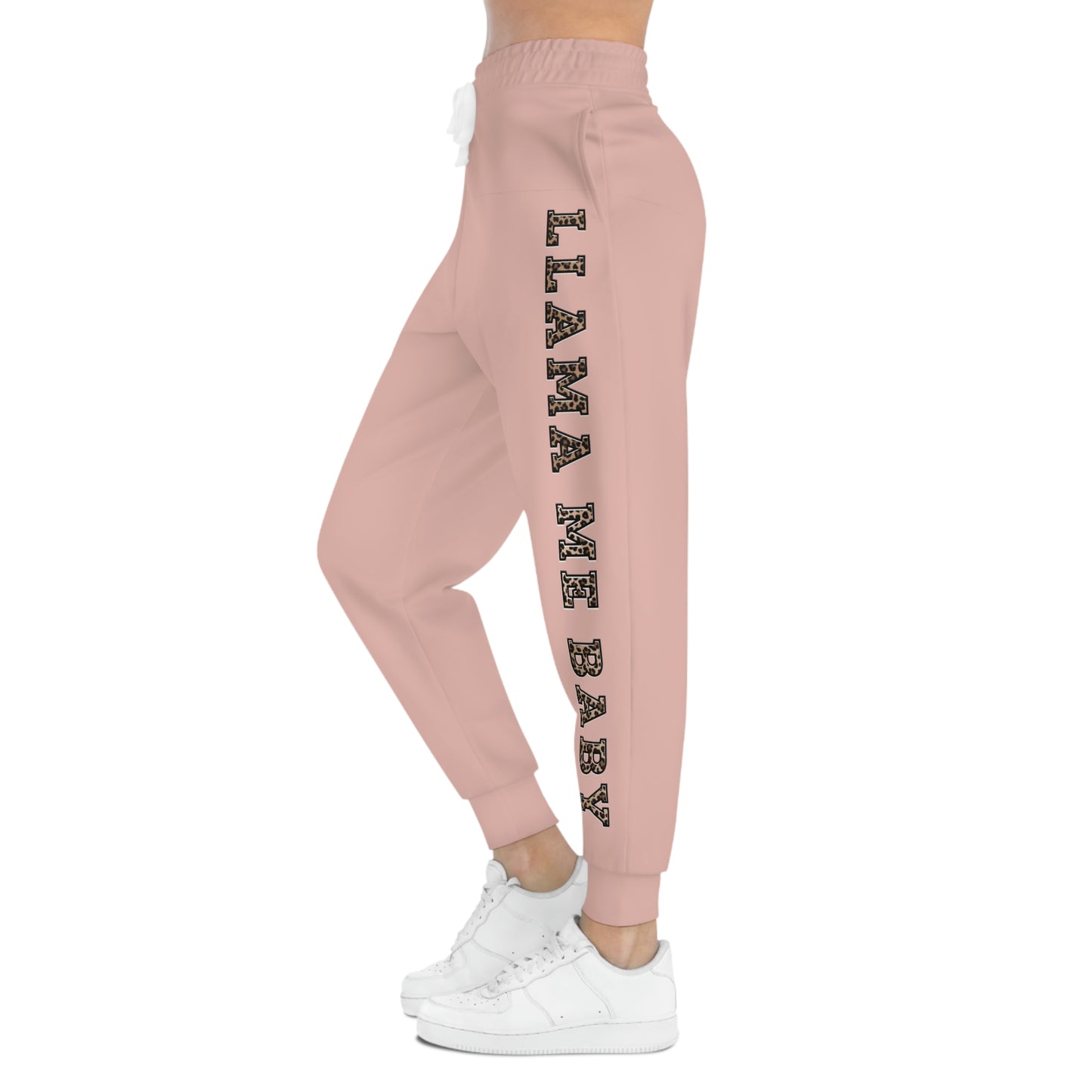 LMB Athletic Joggers - Peach Cheetah