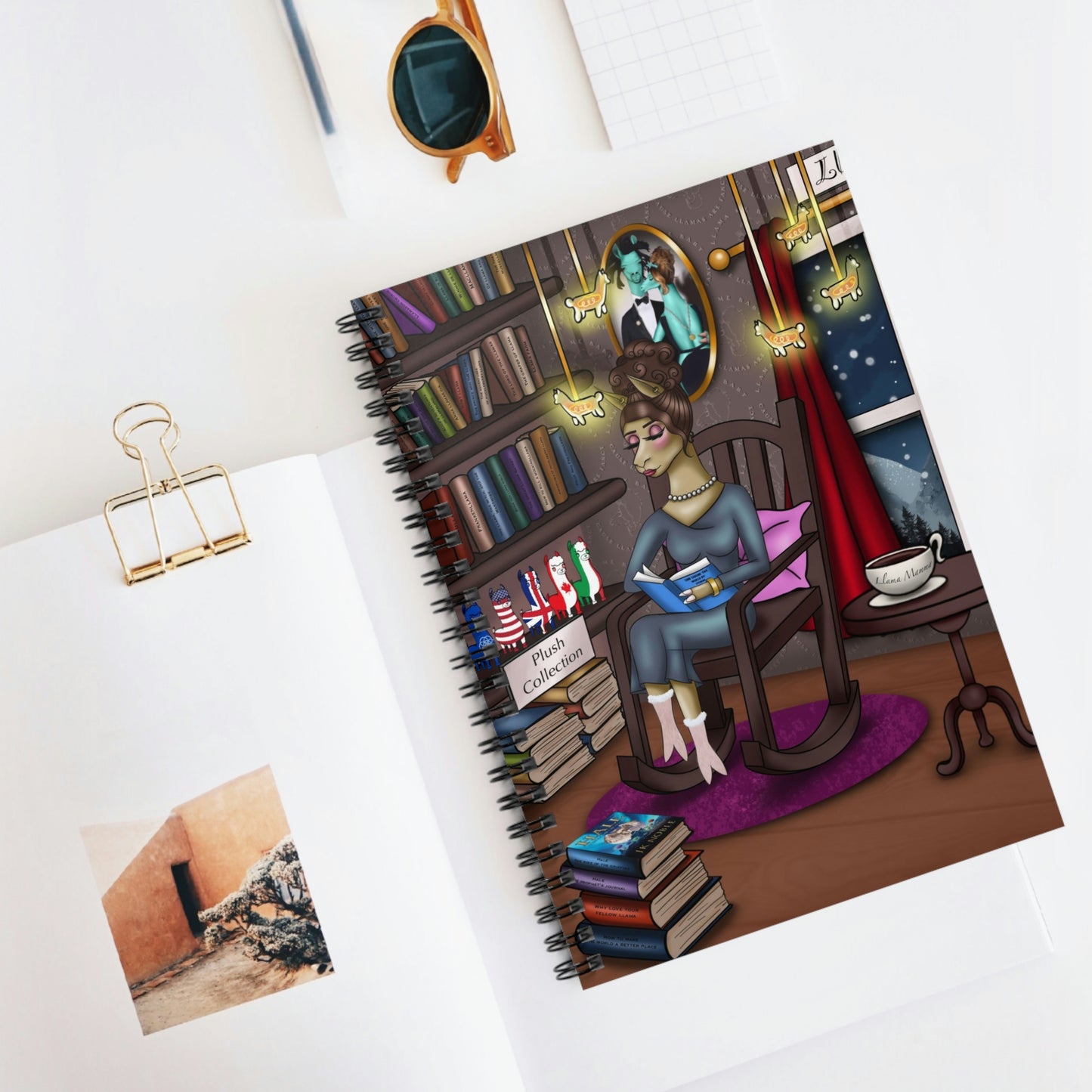 Fancy Cozy - Spiral Notebook - Ruled Line