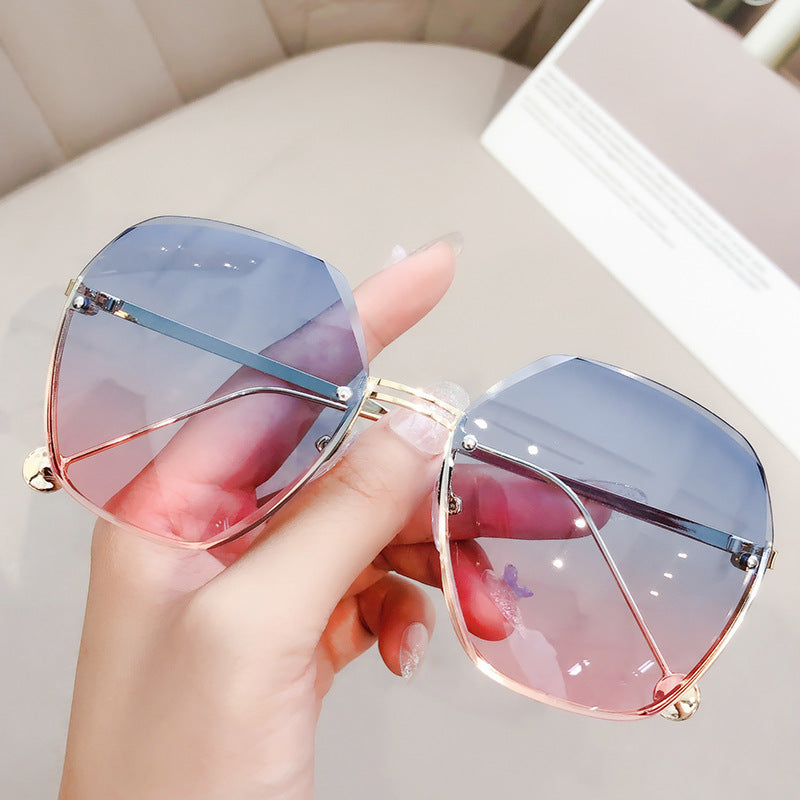 Octagonal gradient sunglasses