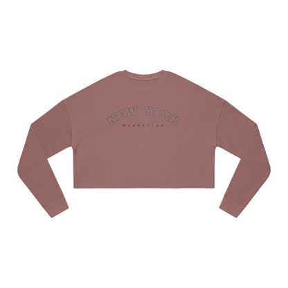 Women's New York Manhattan Cropped Sweatshirt