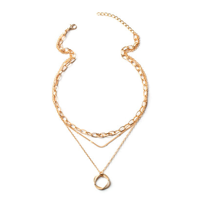 Women's Collar chain choker rule necklace