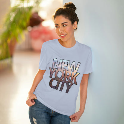 Organic Creator T-shirt - New York City Peach