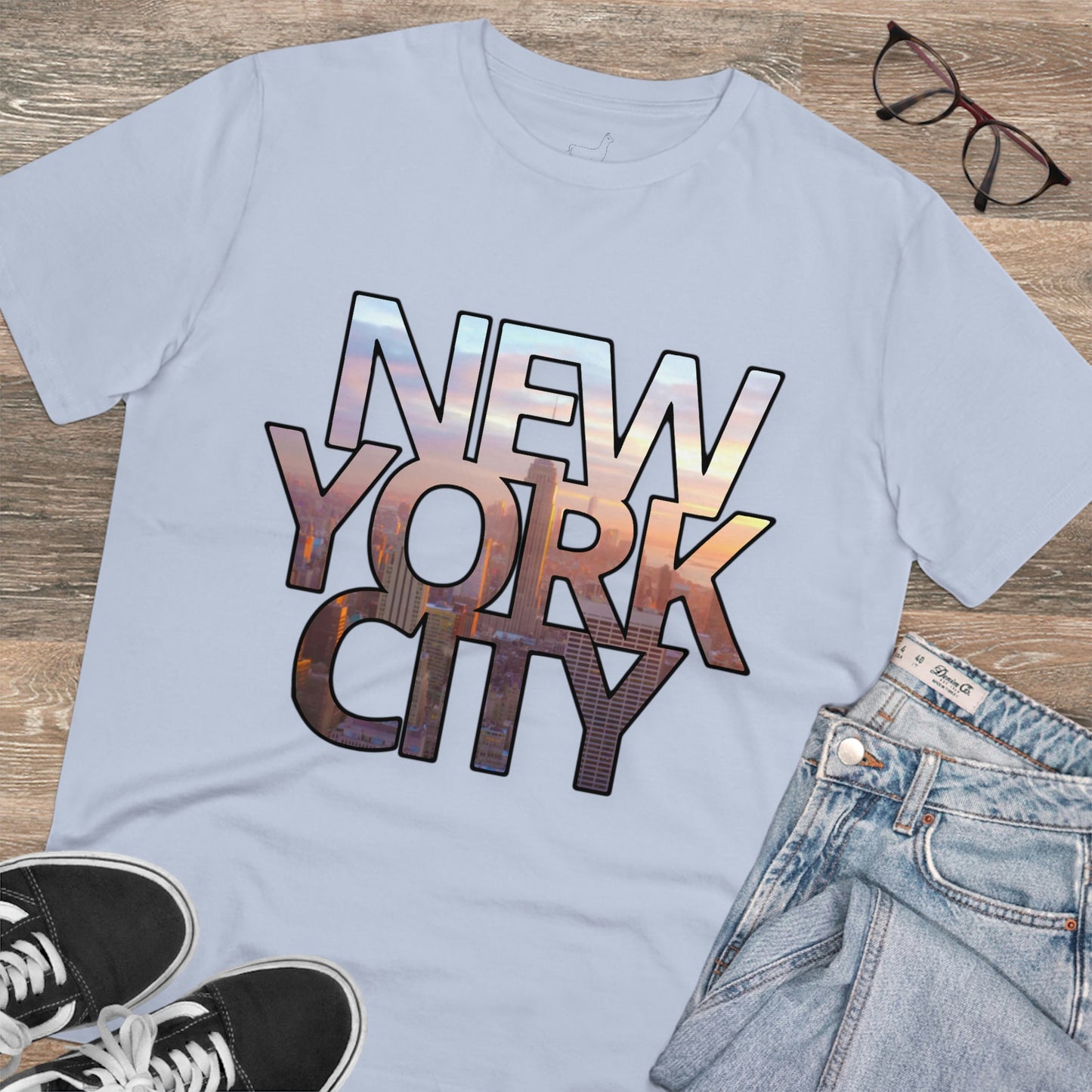 Organic Creator T-shirt - New York City Peach