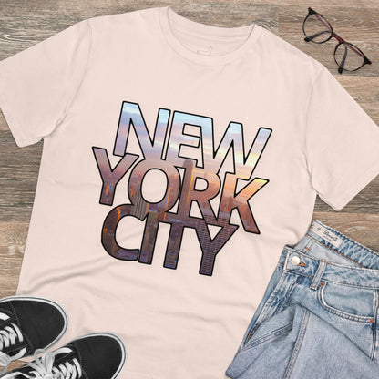 Organic Creator T-shirt - New York City Peach