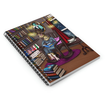 Fancy Cozy - Spiral Notebook - Ruled Line