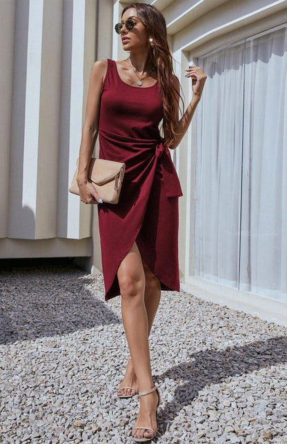 Women's Fashion Trend Sleeveless Dress