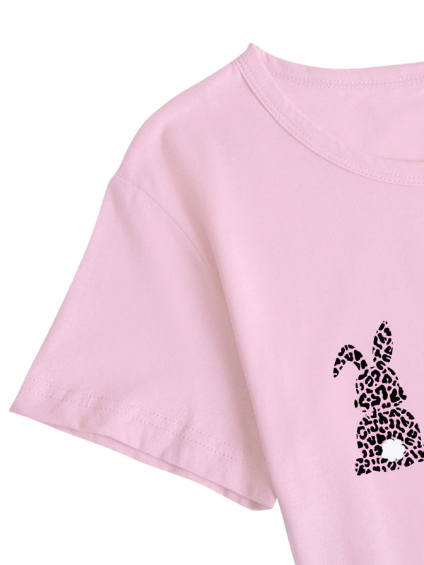 Women's Bunny Cotton Graphic T-shirt