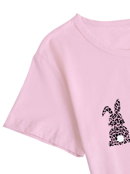 Women's Bunny Cotton Graphic T-shirt