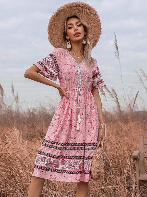 Women's Lynette Short-sleeve Mini Dress
